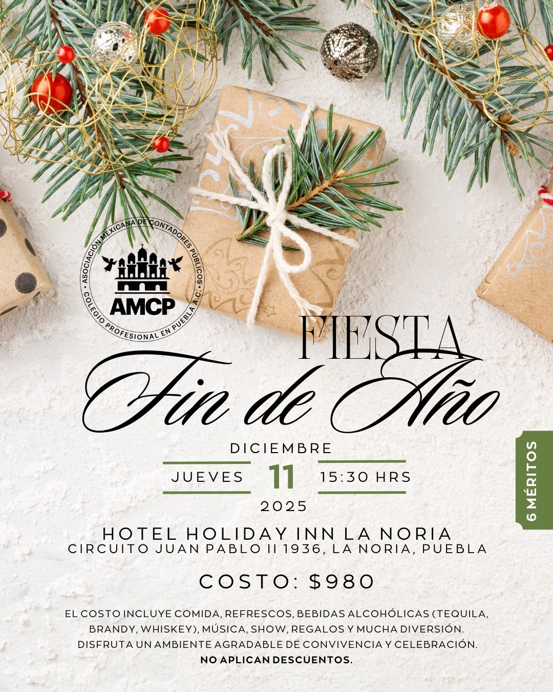 Ejemplo Fiesta de Fin de Año